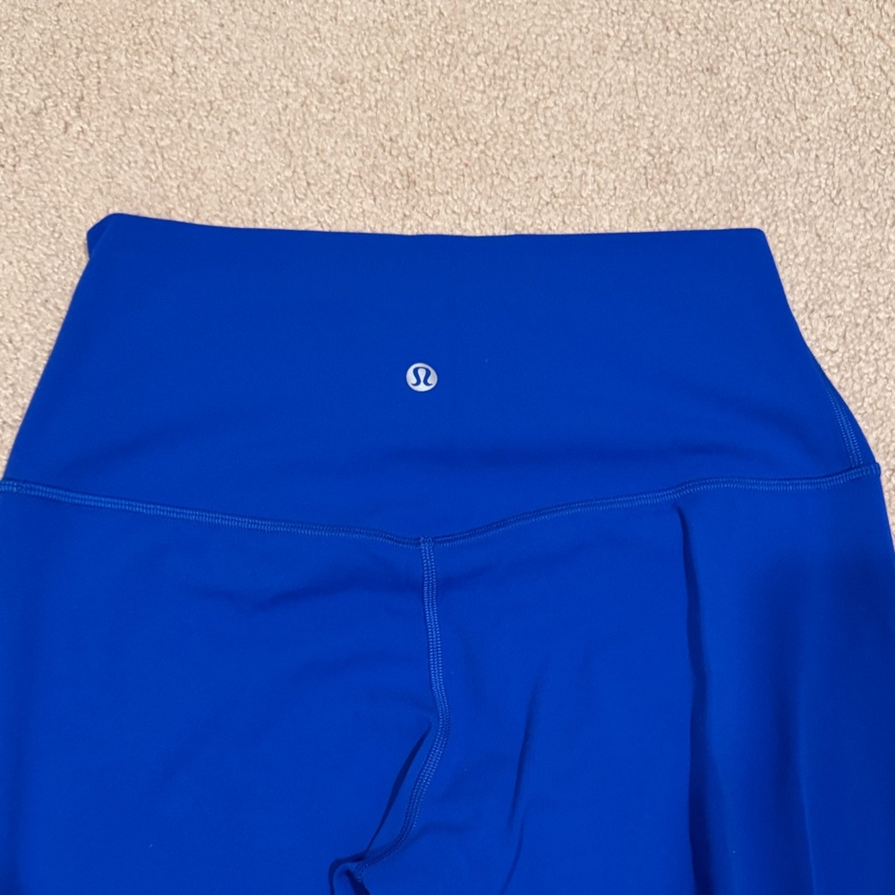 Lululemon Blue High-Waisted Leggings